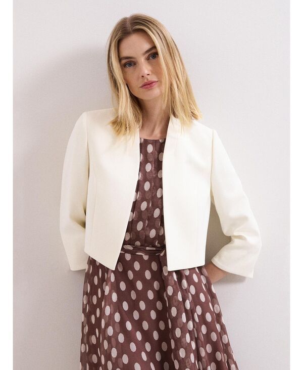 【送料無料】 フェイズ・エイト レディース ジャケット・ブルゾン アウター Womens Catherine Collarless Jacket No Color