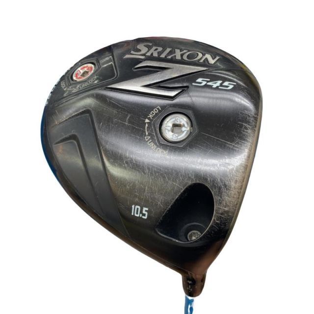 【中古】 ダンロップ SRIXON Z545 10.5° ドライバー DR ATTAS 6☆ 6 (フレックスS) メンズ 男性用 右利き 右用 Cランク ゴルフクラブ