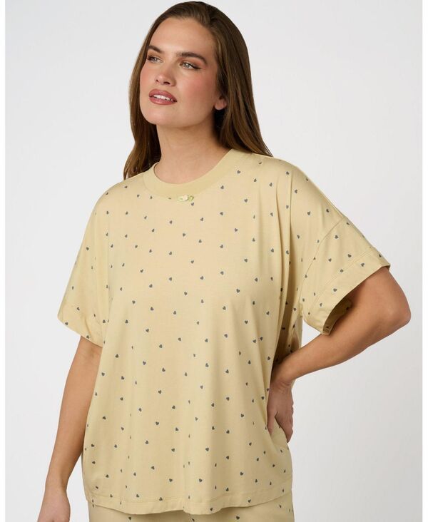 【送料無料】 ウィ ウォー ワット レディース ナイトウェア アンダーウェア Womens Sleep Tee Buttercreamslt