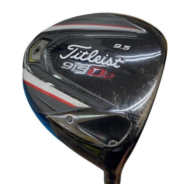 【中古】 タイトリスト 913 D2 9.5° USA ドライバー DR Diamana S+62 (フレックスS) メンズ 男性用 右利き 右用 Cランク ゴルフクラブ