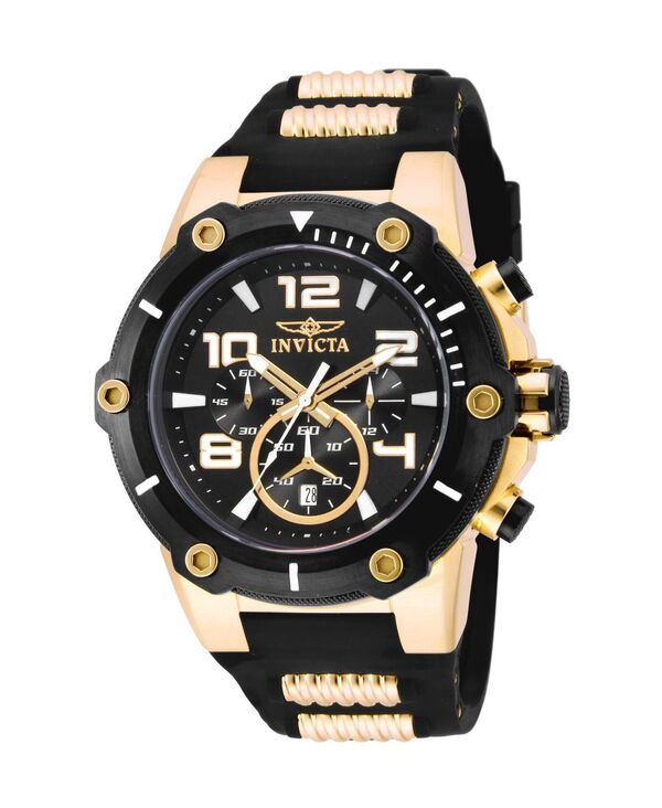【送料無料】 インビクタ レディース 腕時計 アクセサリー 17200 Speedway Quartz Chronograph Dial Watch Blackgold 30,420円