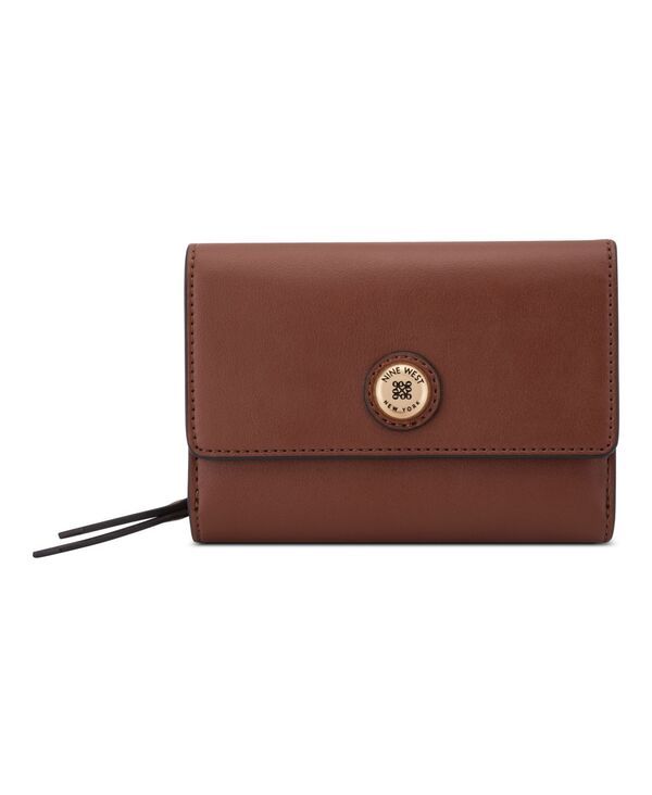 【送料無料】 ナインウェスト レディース 財布 アクセサリー Trista French Mini Wallet Chestnut