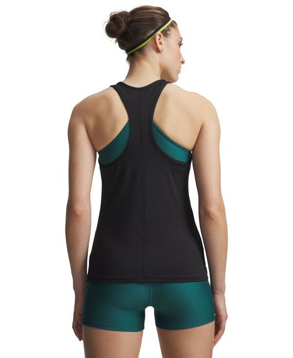 【送料無料】 アンダーアーマー レディース タンクトップ トップス Womens PullOn Sleeveless Racer Mesh Tank Top Black 【送料無料】 アンダーアーマー レディース タンクトップ トップス Womens PullOn Sleeveless Racer Mesh Tank Top Black