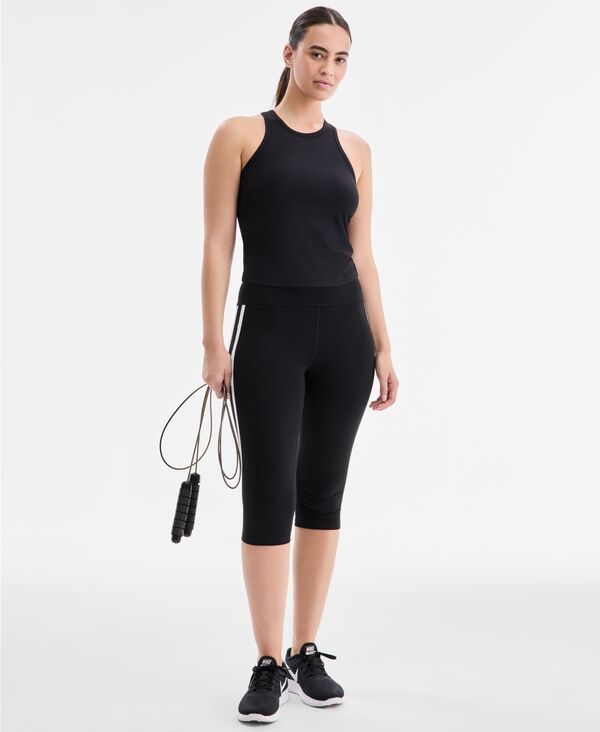 【送料無料】 イデオロギー レディース タンクトップ トップス Womens Ribbed HighNeck Tank Top Macys Exclusive Deep Black 【送料無料】 イデオロギー レディース タンクトップ トップス Womens Ribbed HighNeck Tank Top Macys Exclusive Deep Black