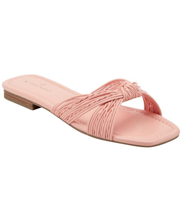 【送料無料】 バンドリーノ レディース スリッポン・ローファー シューズ Womens Sella Knotted Flat SlipOn Sandals Coral Pink