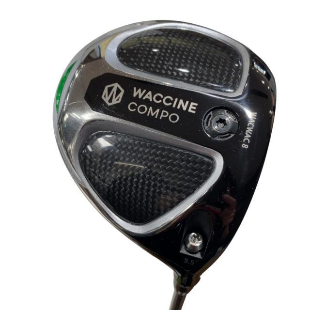 【中古】 グラビティー WACCINE compo. WACWAC-8 9.5゜ ドライバー DR 純正特注シャフト (フレックスS) メンズ 男性用 右利き 右用 Cランク ゴルフクラブ