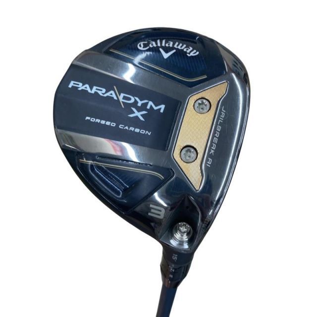 【中古】 キャロウェイ PARADYM X 3W フェアウェイウッド FW VENTUS TR 5 for CW(PARADYM FW) (フレックスSR) メンズ 男性用 右利き 右用 Cランク ゴルフクラブ