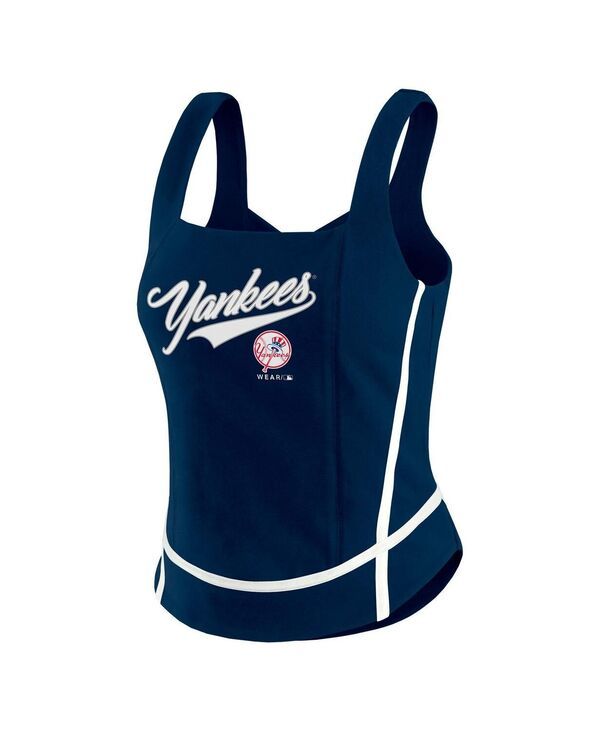 【送料無料】 ウェア バイ エリン アンドルーズ レディース タンクトップ トップス WomensNavy New York Yankees Square Neck Tank Top Navy 【送料無料】 ウェア バイ エリン アンドルーズ レディース タンクトップ トップス WomensNavy New York Yankees Square Neck Tank Top Navy