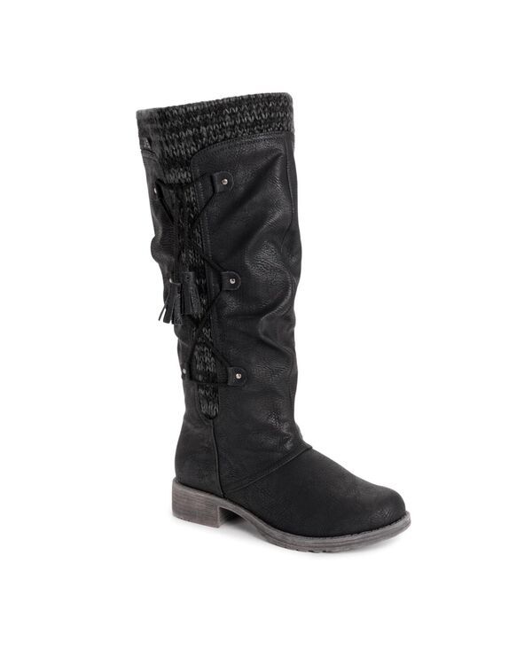 【送料無料】 ムクルクス レディース ブーツ・レインブーツ シューズ Womens Bianca Beverly Boots Black