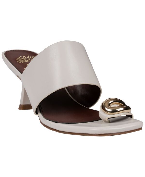 【送料無料】 ジーシーシューズ レディース スリッポン・ローファー シューズ Womens Carmela Toe Ring SlipOn Dress Sandals Ivory