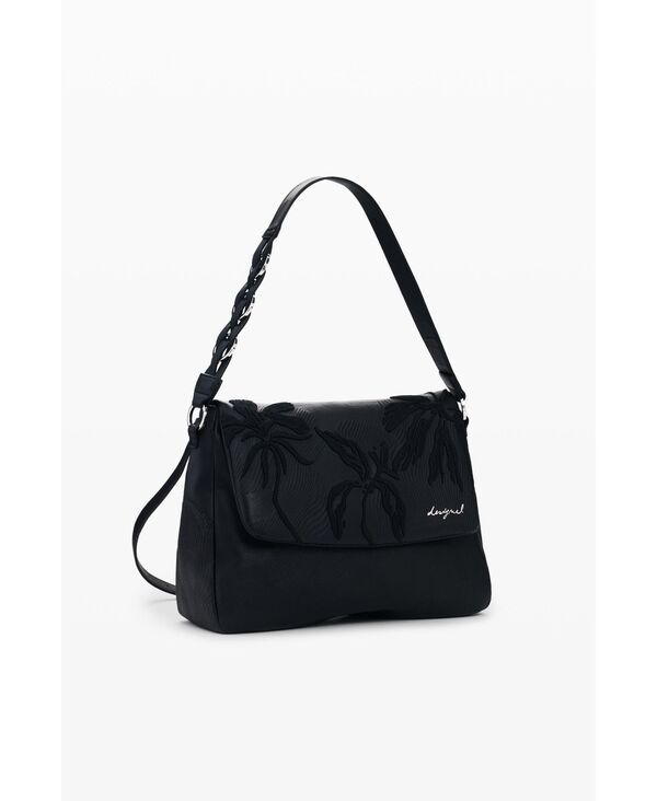 【送料無料】 デジグアル レディース バックパック・リュックサック バッグ Womens Medium backpack embroidered charms Black