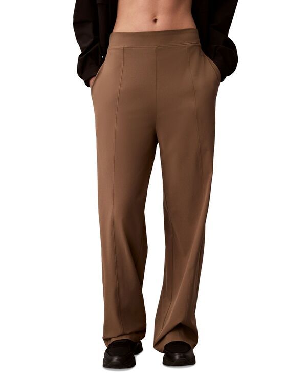 【送料無料】 カルバンクライン レディース カジュアルパンツ ボトムス Womens Commuter MidRise Pants Shitake