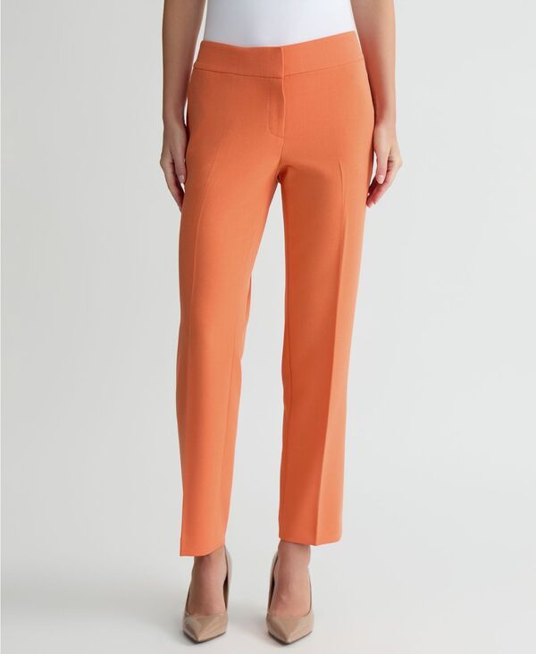 【送料無料】 カスパール レディース カジュアルパンツ ボトムス Womens Ava StraightLeg Pants Regular Petite Mandarin