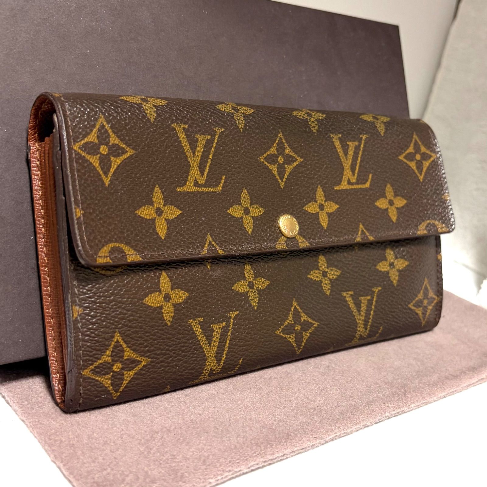 Louis Vuitton モノグラム 長財布 旧型 60175◇ LOUIS VUITTON ルイ 
