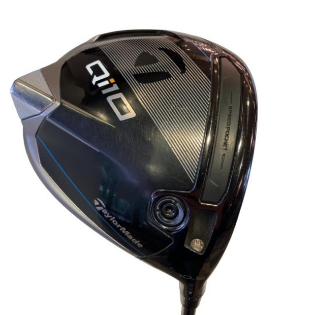 【中古】 テーラーメイド Qi10 10.5° ドライバー DR Diamana BLUE TM50(Qi10 DR) (フレックスR) メンズ 男性用 右利き 右用 Cランク ゴルフクラブ