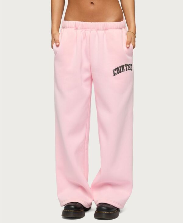 【送料無料】 アディクテッド レディース カジュアルパンツ ボトムス Womens Camo Crush Sweatpants Lightpink