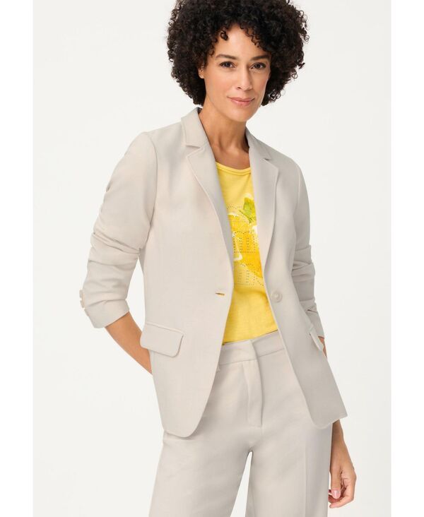 【送料無料】 オルセン レディース ジャケット・ブルゾン ブレザー アウター Womens Tailored Blazer Linen beige 49,680円