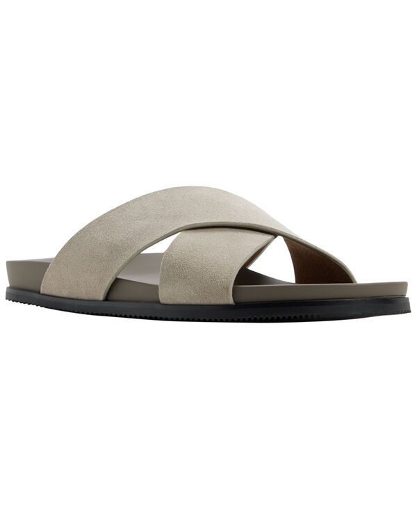 【送料無料】 テッドベーカー メンズ サンダル シューズ Mens Saltburn Slip On Sandals Light Gray