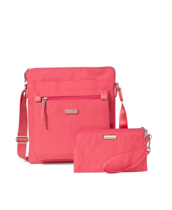 【送料無料】 バッガリーニ レディース 財布 アクセサリー Go Bag With RFID Wristlet Flamingo
