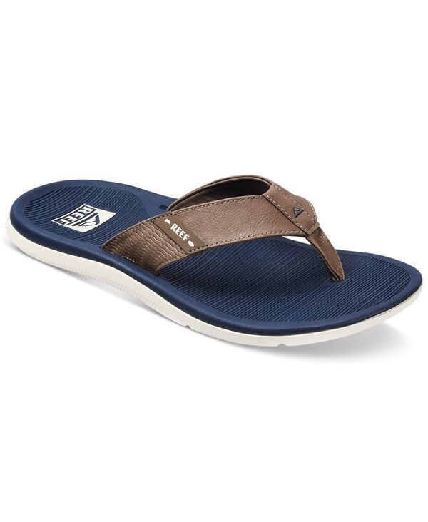【送料無料】 リーフ メンズ サンダル シューズ Mens Santa Ana FlipFlops Navykhaki