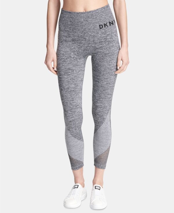 【送料無料】 ダナ キャラン ニューヨーク レディース レギンス ボトムス HighWaist Seamless 78 Length Leggings Heather Grey 12,395円