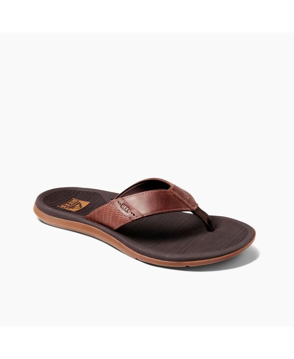 【送料無料】 リーフ メンズ サンダル シューズ Mens Santa Ana LE Comfort Fit Sandals Brown