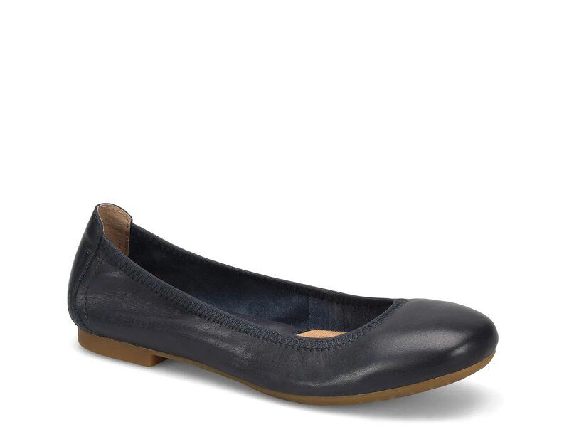 ボーン レディース シューズ パンプス Born Julianne Ballet Flat Navy ネイビー