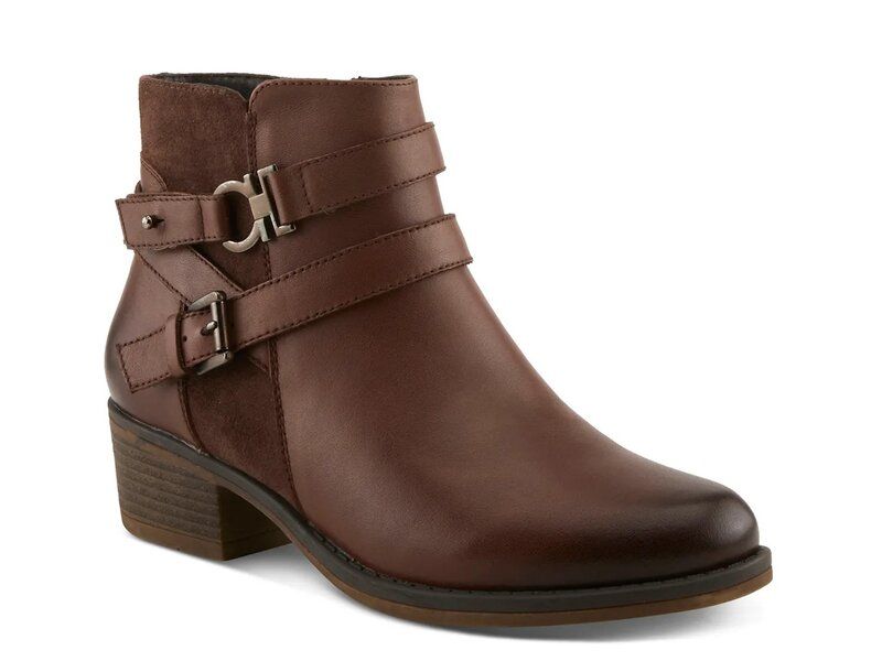 スプリングステップ レディース シューズ ブーツ・レインブーツ Spring Step Kochela Bootie Dark Brown ブラウン
