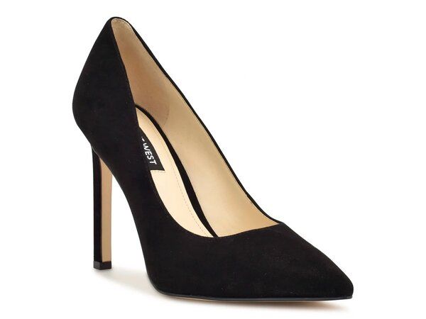 ナインウェスト レディース シューズ パンプス Nine West Tatiana Pump Black Suede ブラック