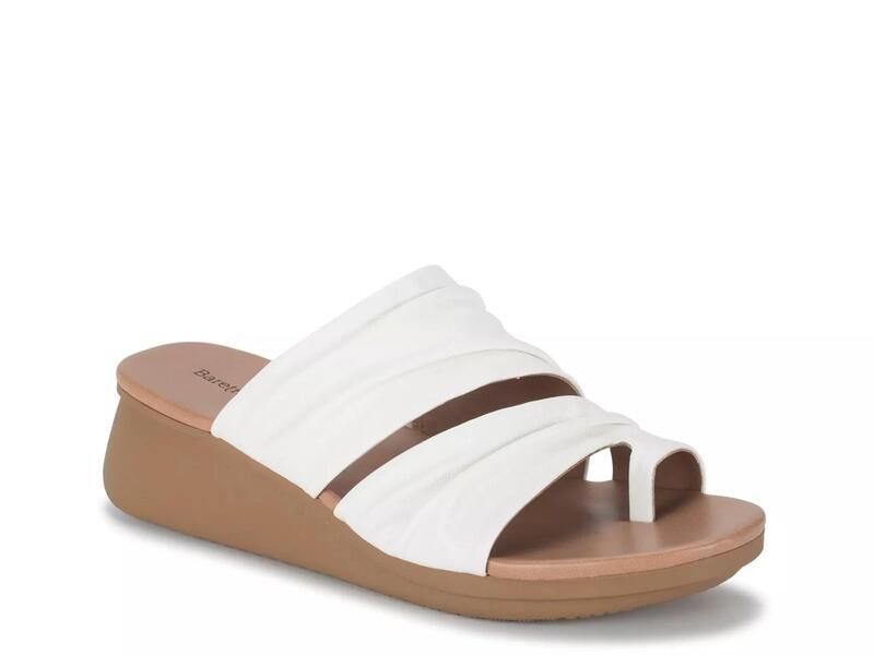 ベアトラップス レディース シューズ サンダル BaretrapsVenus Wedge Sandal White ホワイト