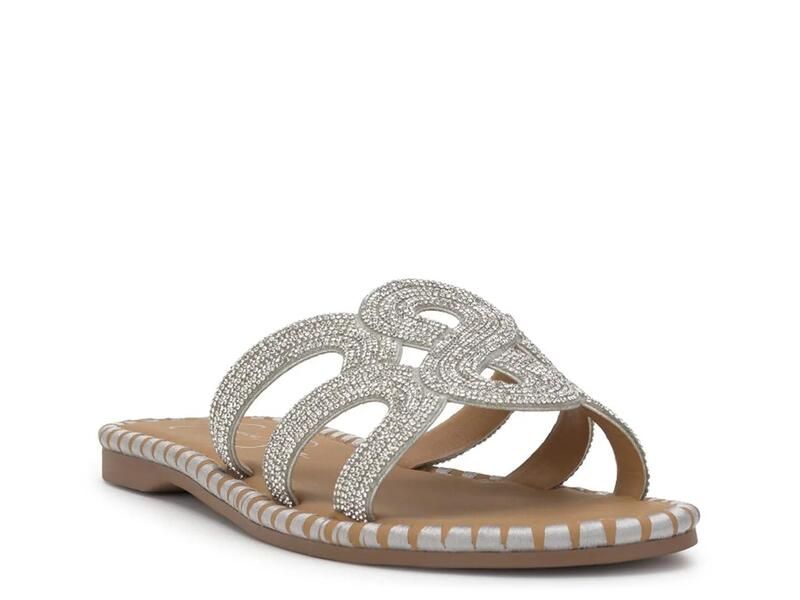 ジェシカシンプソン レディース シューズ サンダル Jessica Simpson Bria Sandal Silver Metallic シルバー