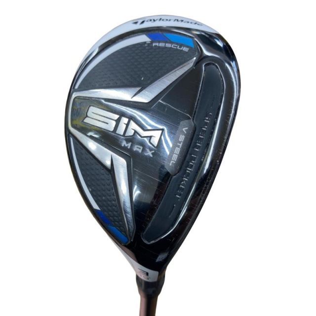 【中古】 テーラーメイド SIM MAX U3 ユーティリティ UT TENSEI BLUE TM60(UT) (フレックスS) メンズ 男性用 右利き 右用 Cランク ゴルフクラブ