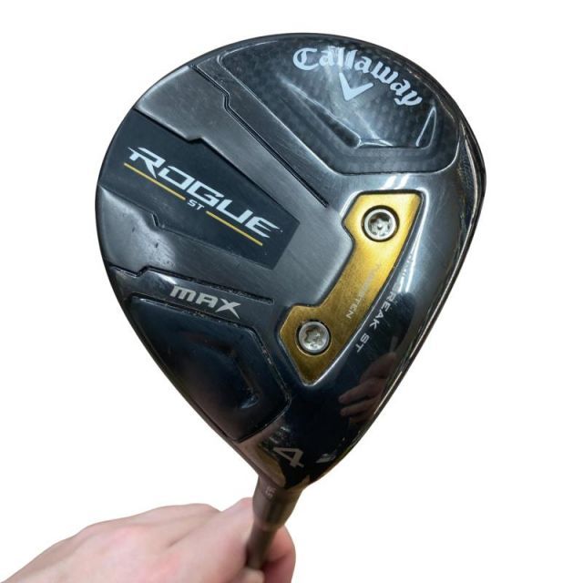 【中古】 キャロウェイ ROGUE ST MAX 4W フェアウェイウッド FW VENTUS 5 for CW(ROGUE ST FW) (フレックスSR) メンズ 男性用 右利き 右用 Cランク ゴルフクラブ