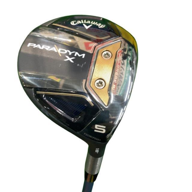 【中古】 キャロウェイ PARADYM X 5W フェアウェイウッド FW VENTUS TR 5 for CW(PARADYM FW) (フレックスSR) メンズ 男性用 右利き 右用 Cランク ゴルフクラブ