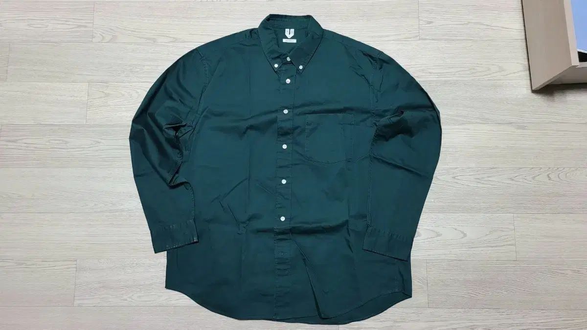 アーケット リラックスフィット ポプリンシャツ ダークグリーン 52 5,015円
