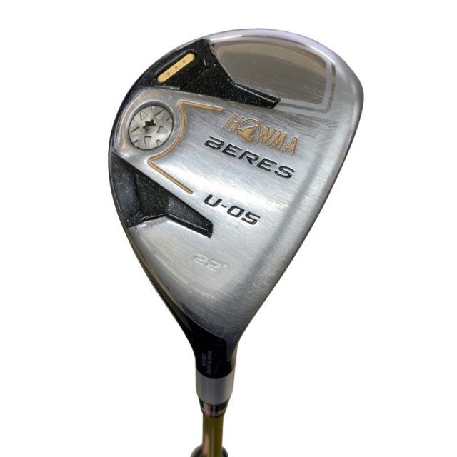【中古】 本間ゴルフ BERES U-05 22° ユーティリティ UT 3S ARMRQ∞ 48 (フレックスR) メンズ 男性用 右利き 右用 Cランク ゴルフクラブ