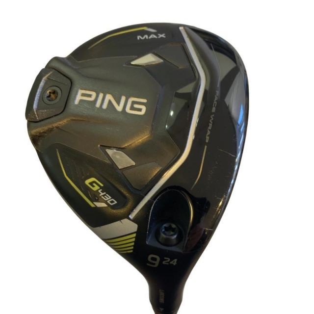【中古】 ピン G430 MAX 9W フェアウェイウッド FW ALTA J CB BLACK(FW) (フレックスS) メンズ 男性用 右利き 右用 Cランク ゴルフクラブ