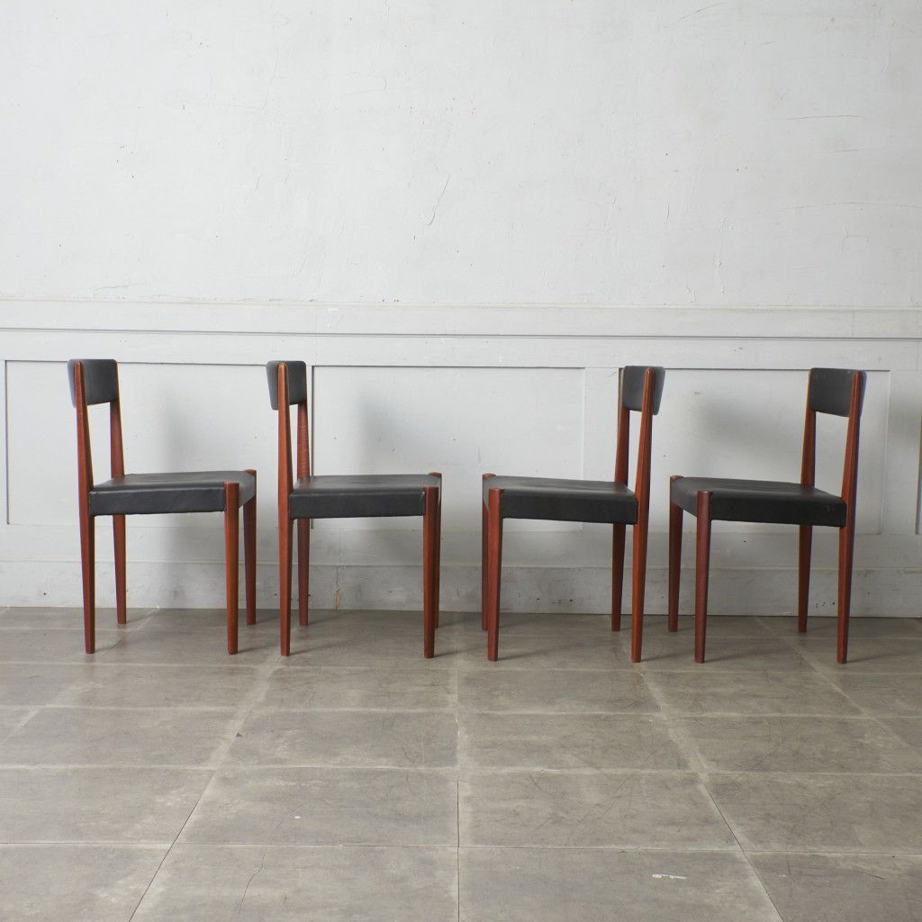 Fritz Hansen ⁄ セブンチェア 北欧 4脚セット フリッツハンセン