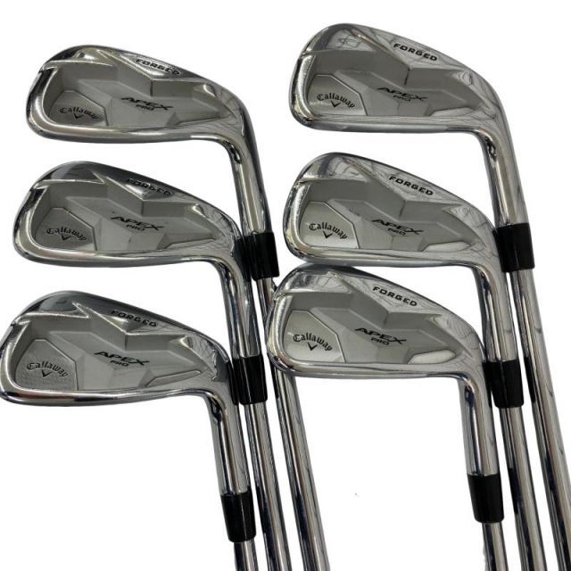 【中古】 キャロウェイ APEX PRO(2019) 6S アイアンセット IR NS PRO MODUS3 TOUR120 (フレックスS) メンズ 男性用 右利き 右用 Cランク ゴルフクラブ
