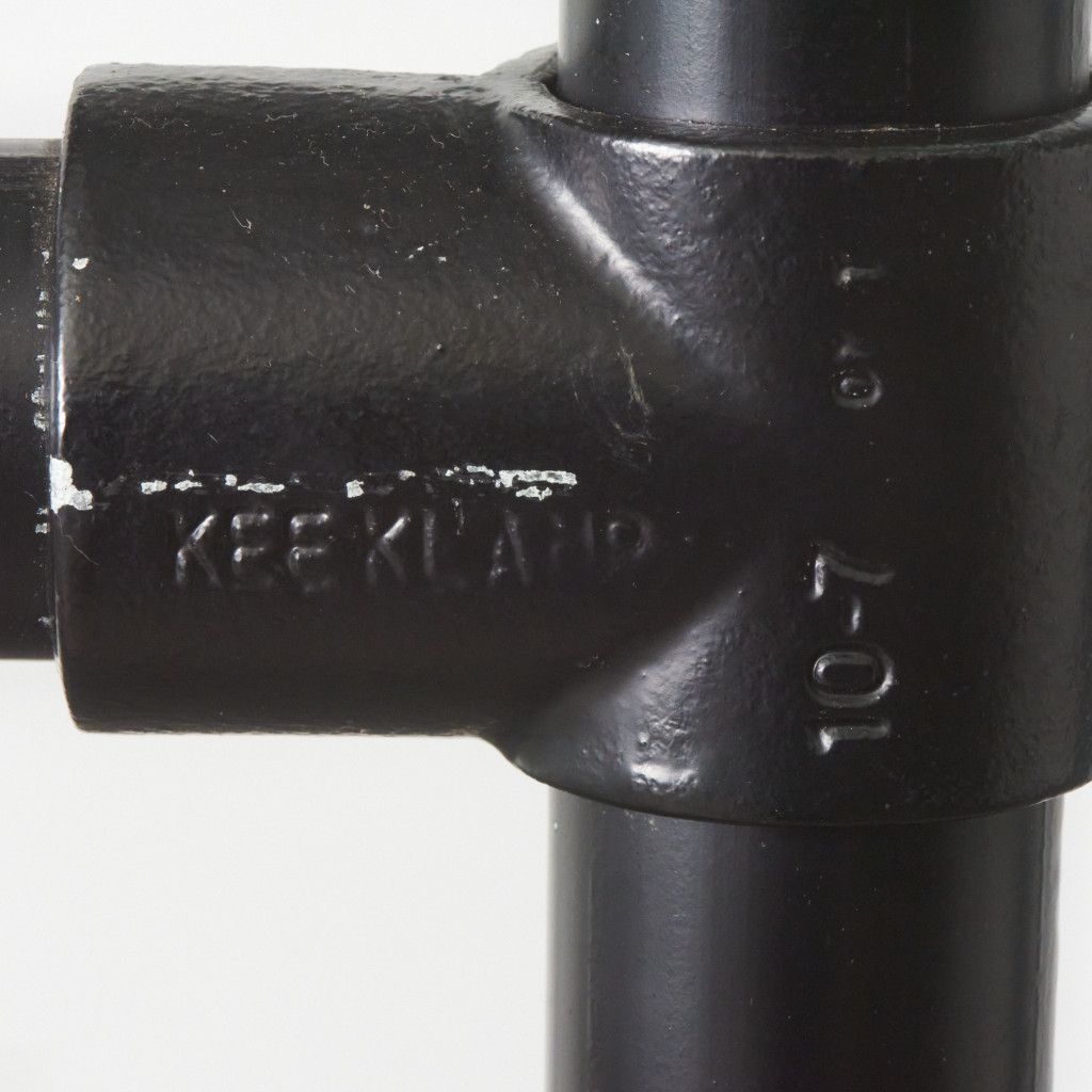 インダストリアル キャスター付き シェルフ Kee Klamp パイプ 継手 スリム ラック オープンシェルフ 収納家具 英国 Kee Safety 88875 インダストリアル キャスター付き シェルフ Kee Klamp パイプ 継手 スリム ラック オープンシェルフ 収納家具 英国 Kee Safety 88875