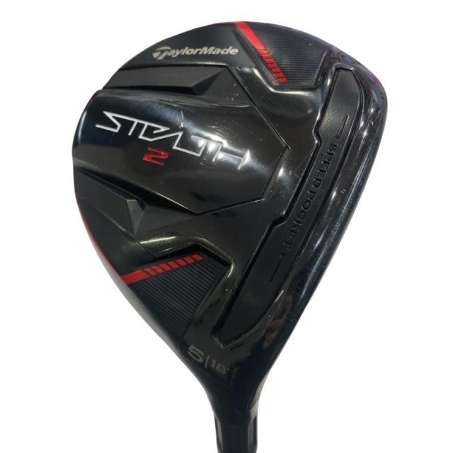 【中古】 テーラーメイド STEALTH2 5W フェアウェイウッド FW Tour AD CQ-6 (フレックスS) メンズ 男性用 右利き 右用 Cランク ゴルフクラブ