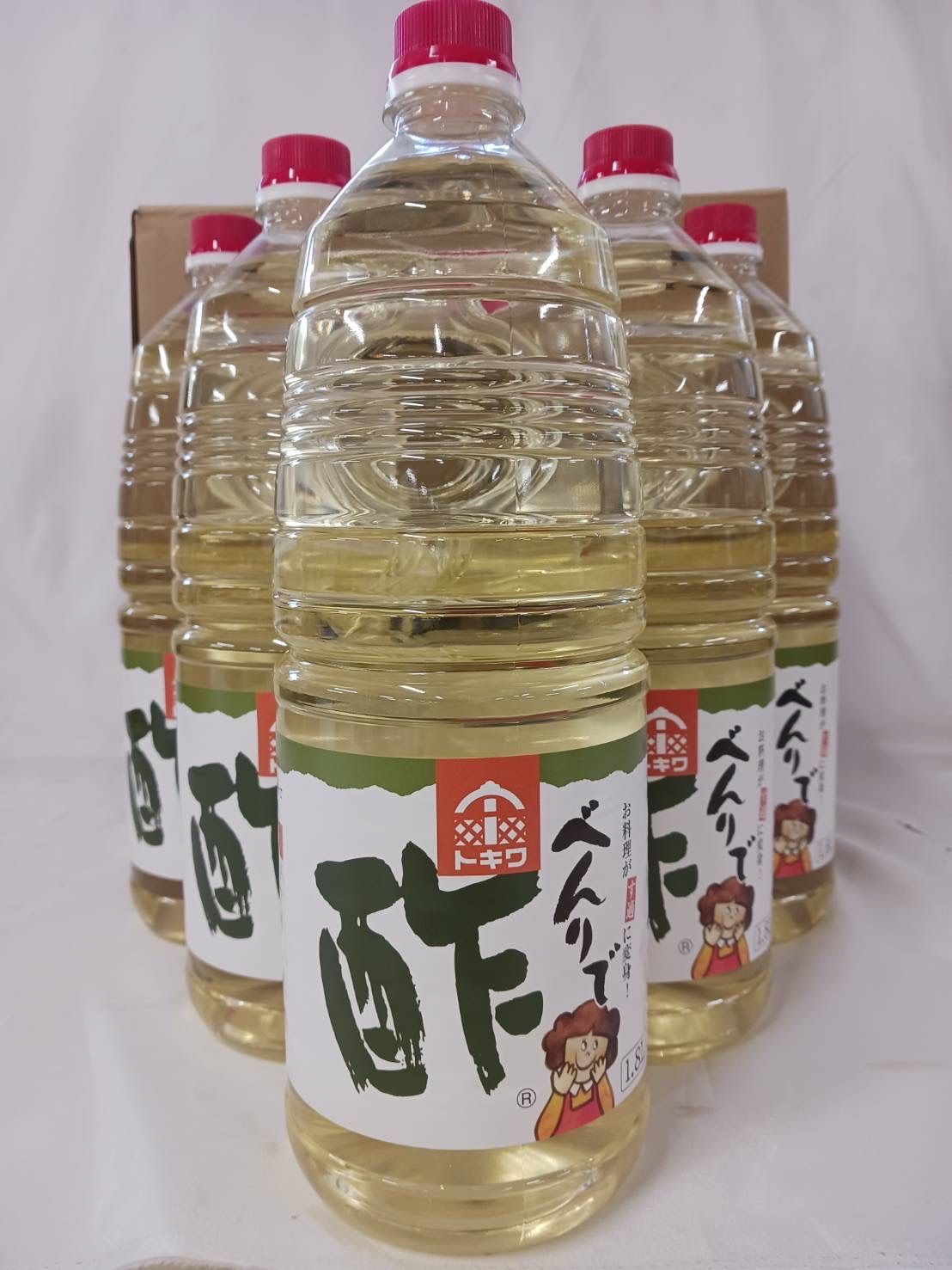 トキワべんりで酢1.8L×６本