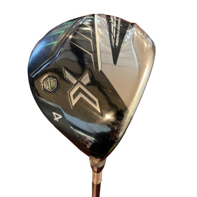 【中古】 ダンロップ XXIO(2022) eks 4W フェアウェイウッド FW Miyazaki AX-2(FW) (フレックスSR) メンズ 男性用 右利き 右用 Cランク ゴルフクラブ