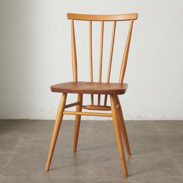 ercol スティックバックチェア ヴィンテージ 英国 アーコール エルム ウィンザーチェア 曲木 椅子 コムバック ダイニングチェア 92628