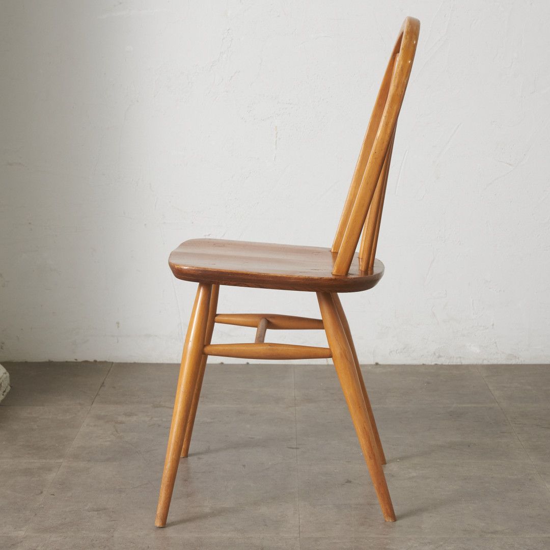 ercol フープバックチェア 4本 スポーク アーコール ダイニングチェア 英国 ヴィンテージ 曲木 椅子 エルム 天然木 イギリス 92644 ercol フープバックチェア 4本 スポーク アーコール ダイニングチェア 英国 ヴィンテージ 曲木 椅子 エルム 天然木 イギリス 92644