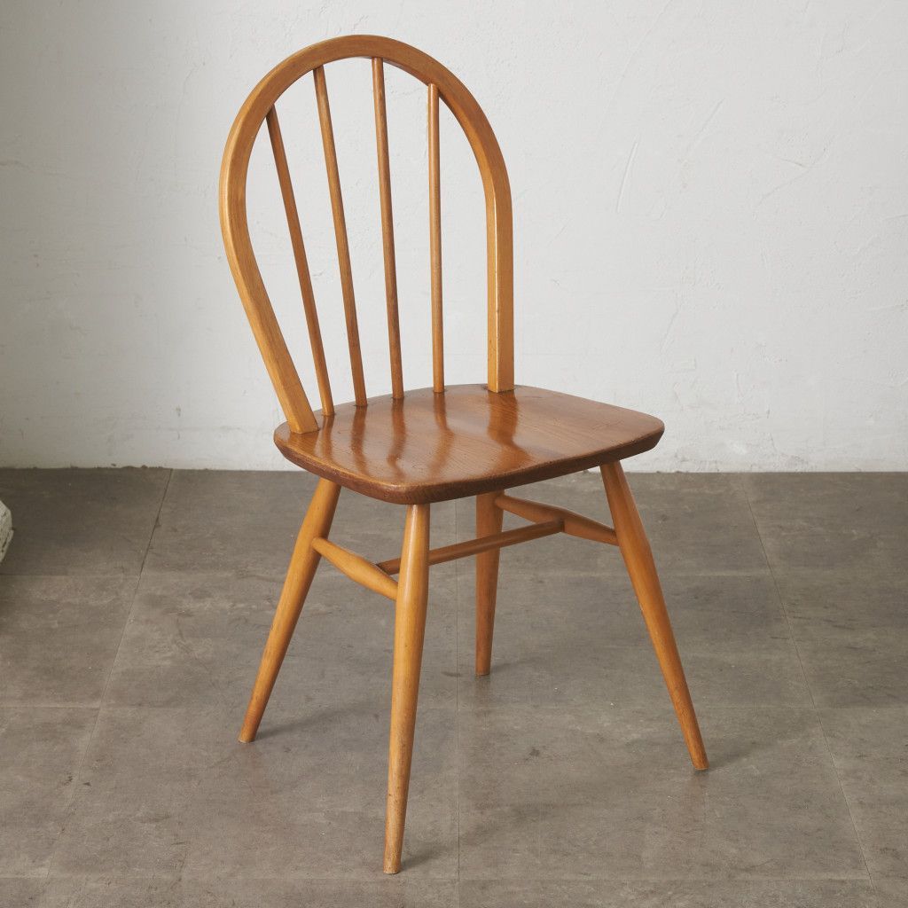 ercol フープバックチェア 4本 スポーク アーコール ダイニングチェア 英国 ヴィンテージ 曲木 椅子 エルム 天然木 イギリス 92644 ercol フープバックチェア 4本 スポーク アーコール ダイニングチェア 英国 ヴィンテージ 曲木 椅子 エルム 天然木 イギリス 92644