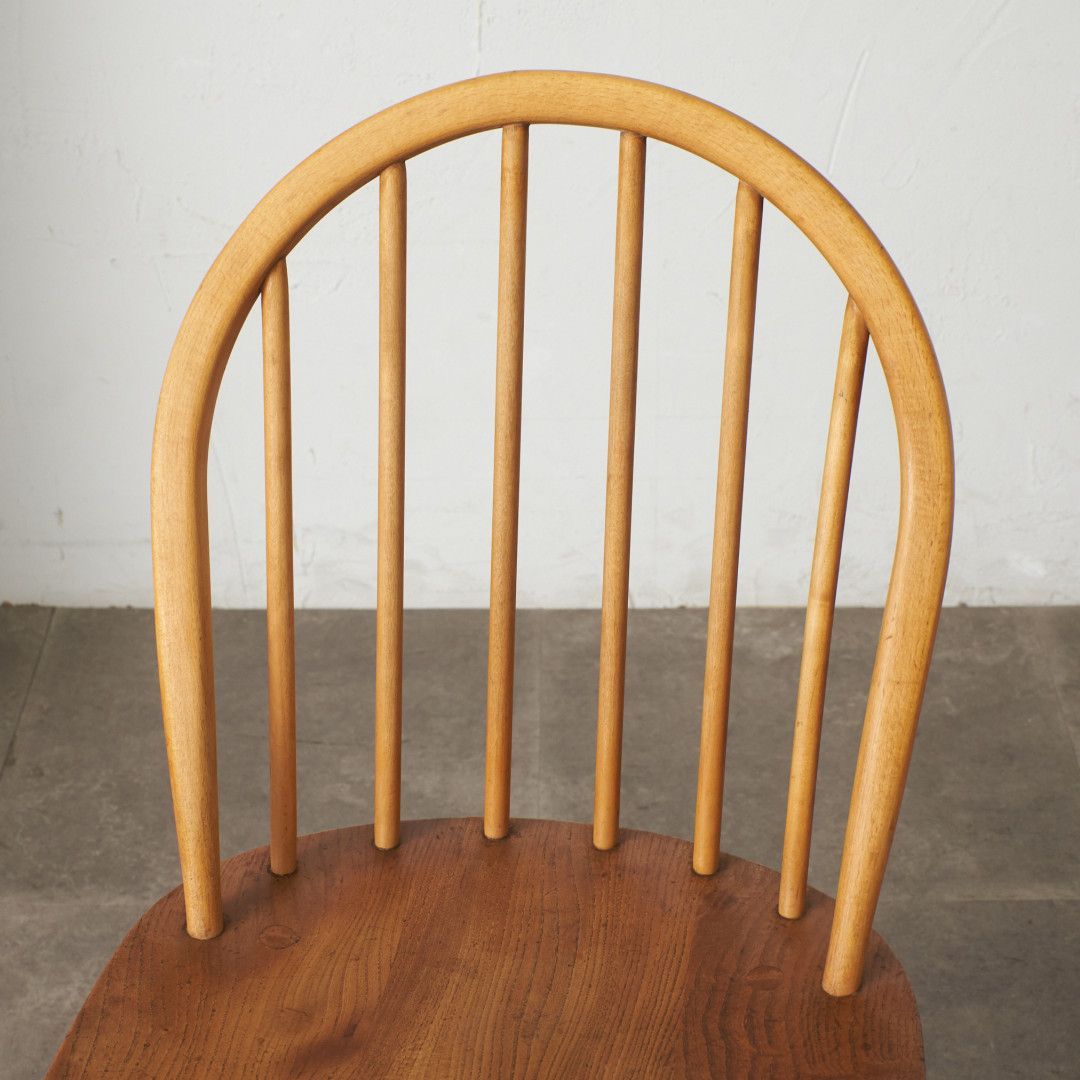 ercol フープバック チェア アーコール 英国 ヴィンテージ エルム ビーチ 椅子 ウィンザーチェア ダイニングチェア イギリス 92655