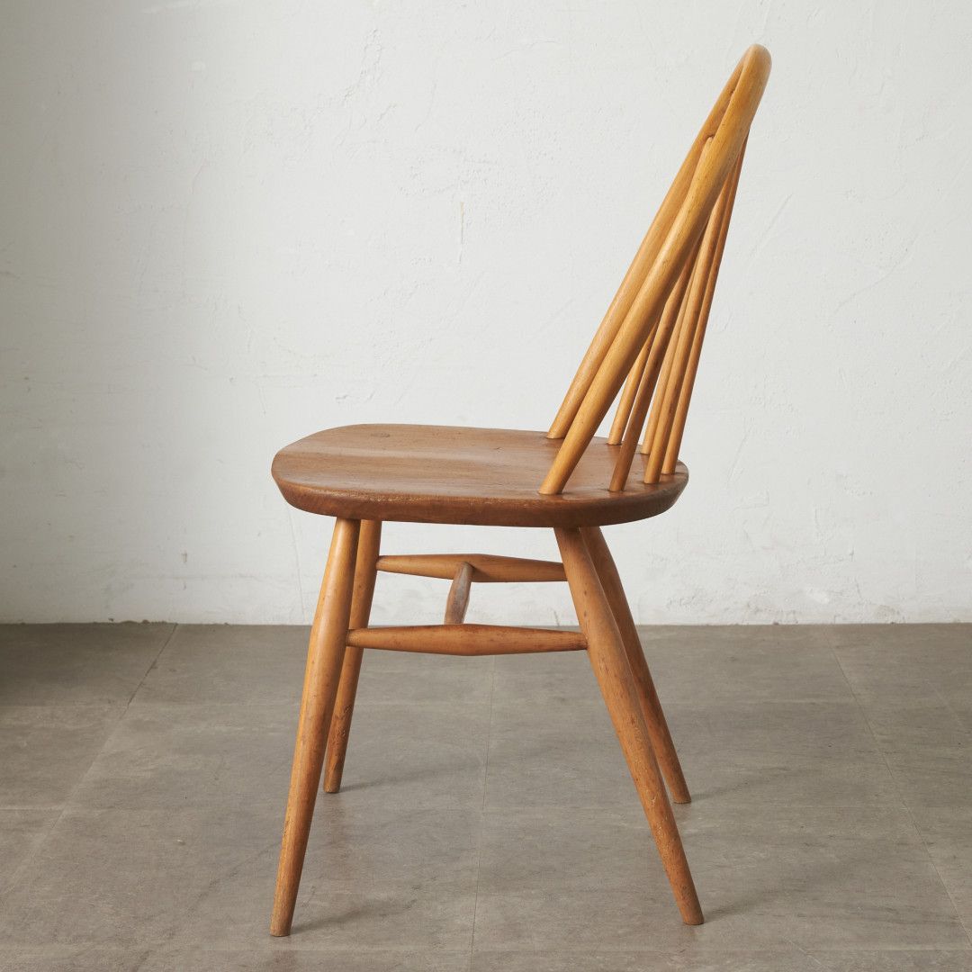 ercol フープバック チェア アーコール 英国 ヴィンテージ エルム ビーチ 椅子 ウィンザーチェア ダイニングチェア イギリス 92655
