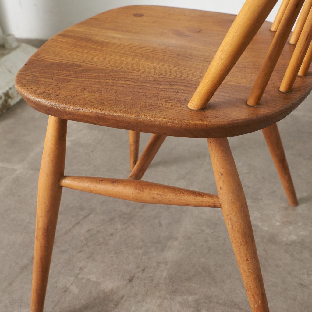ercol フープバック チェア アーコール 英国 ヴィンテージ エルム ビーチ 椅子 ウィンザーチェア ダイニングチェア イギリス 92655