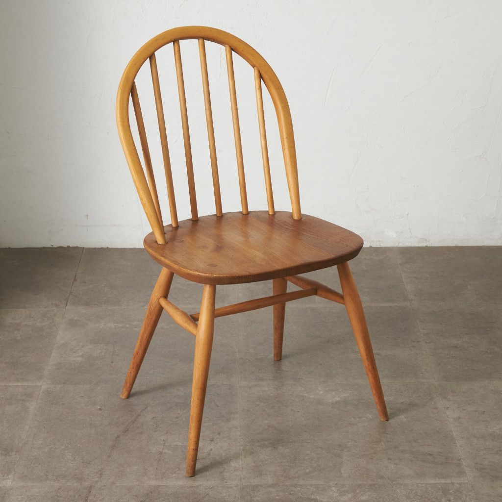 ercol フープバック チェア アーコール 英国 ヴィンテージ エルム ビーチ 椅子 ウィンザーチェア ダイニングチェア イギリス 92655